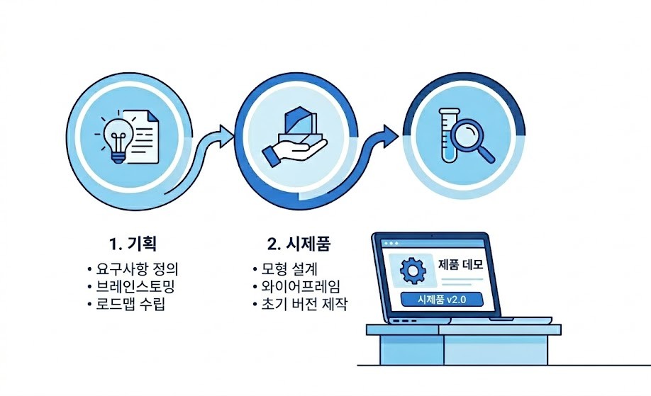 기획 시제품 개발 단계